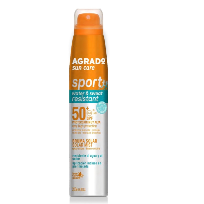 Sonnenbräunungsspray Sun Care Sport SPF50+ 200ml - Agrado - 1