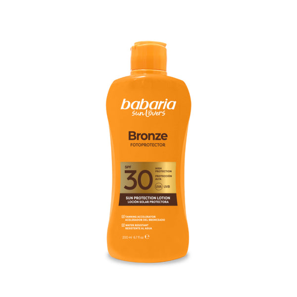 Schützende Sonnenmilch Bronze SPF30 200 ml - Babaria - 1