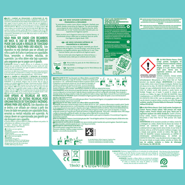 Elektrischer Duftöl-Diffusor Nenuco Electric und Nachfüllung - Air-wick - 2