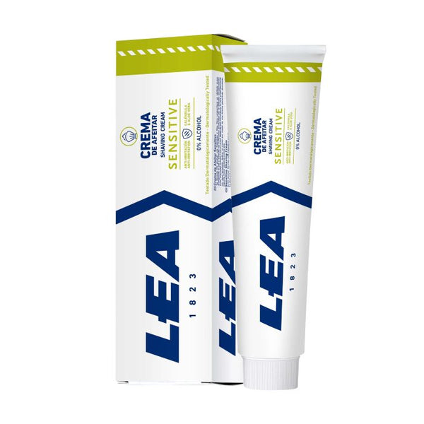 Lea - Crema de Afeitar Sensitive con Brocha - 100 gr - Lea - 1