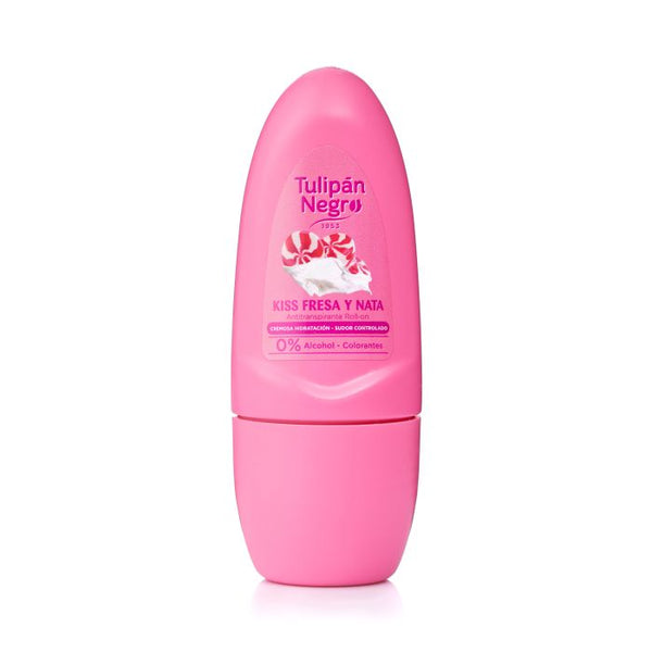Deodorant Roll-on Erdbeere und Sahne 50 ml - Tulipan Negro - 1
