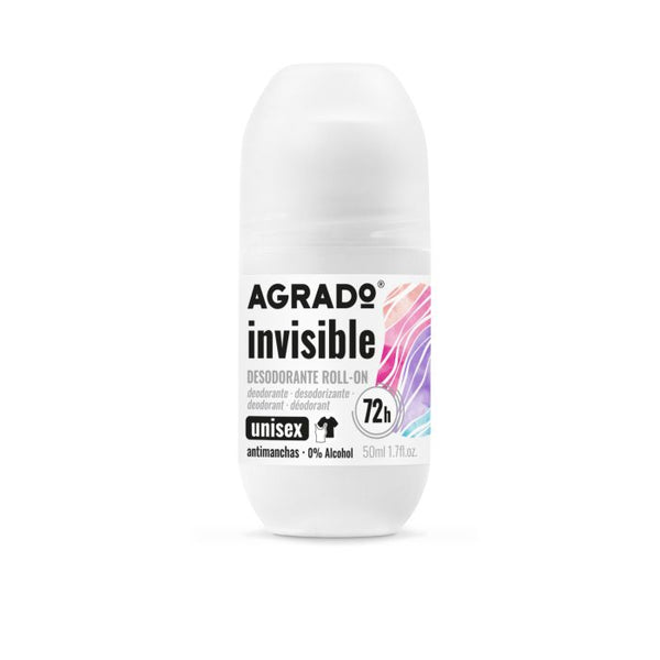 Unsichtbares Antitranspirant Roll-on Deodorant 50 ml - Agrado - 1