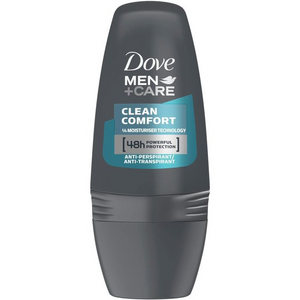 Men + Care Clean Comfort Deodorant Roll-on Antitranspirant 50 ml - Dove - 1