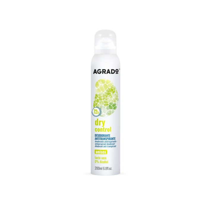 Deo-Antitranspirant Dry Control 200ml - Agrado - 1