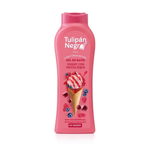 Joghurt Duschgel mit roten Beeren 650ml - Tulipan Negro - 1