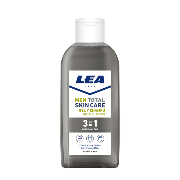 Männer Total Skin Care 3-in-1 Detox Gel-Shampoo - Cn - Lea - 1
