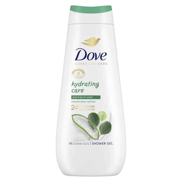 Advanced Duschgel Feuchtigkeitspflege Aloe und Birkenwasser 400 ml - Dove - 1