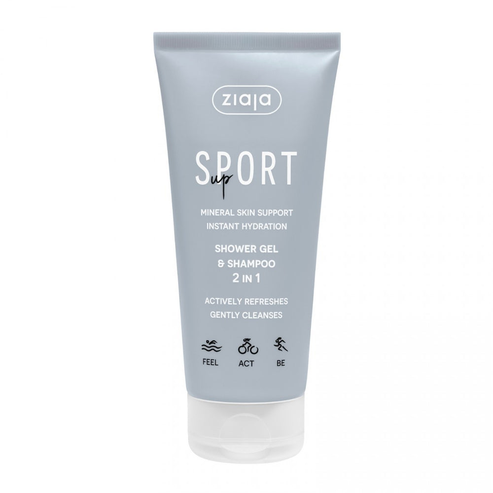 Sport Duschgel und Shampoo 2-in-1 200 ml - Ziaja - 1