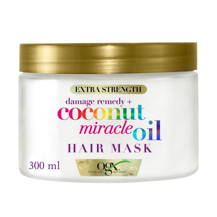 Reparierende Kokosnuss Miracle Oil Anti-Frizz Maske 300ml - Ogx - 1
