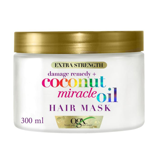 Reparierende Kokosnuss Miracle Oil Anti-Frizz Maske 300ml - Ogx - 1