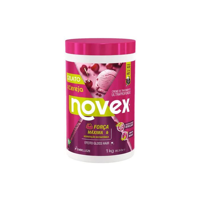 Kirschgelato-Haarmaske 1000 gr - Novex - 1