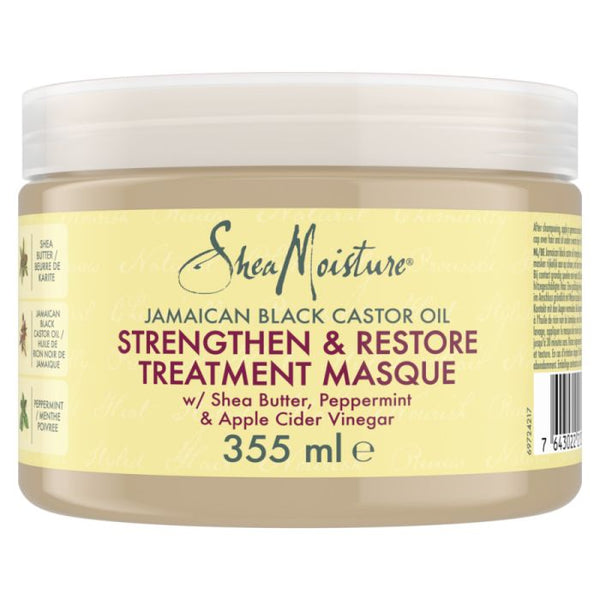 Jamaikanisches Schwarzkümmelöl Haarmaske zur Stärkung und Restaurierung 340 g - Shea Moisture - 1