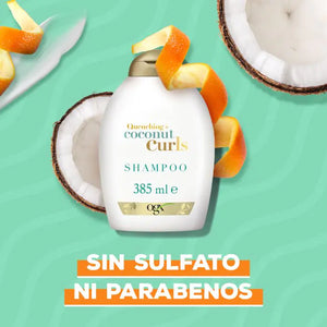 Kokoslocken Kokos-Shampoo für lockiges und welliges Haar 385 ml - Ogx - 5