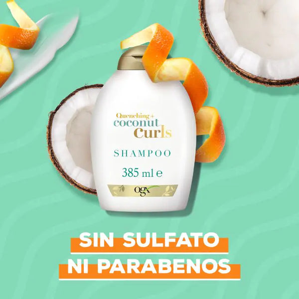 Kokoslocken Kokos-Shampoo für lockiges und welliges Haar 385 ml - Ogx - 5