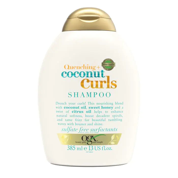 Kokoslocken Kokos-Shampoo für lockiges und welliges Haar 385 ml - Ogx - 1