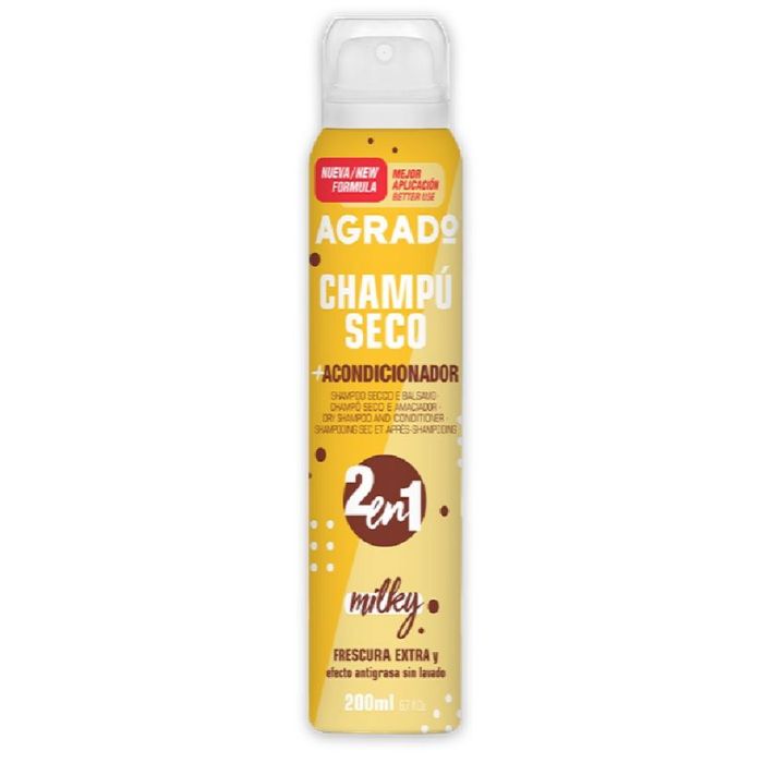 2-in-1 Trockenshampoo und Conditioner - Milky 200ml - Agrado - 1