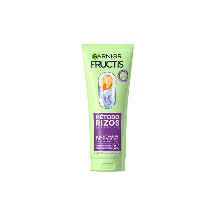 Fructis Methode Locken Shampoo Nr. 1 für hydratisierte Locken 200 ml - Garnier - 1