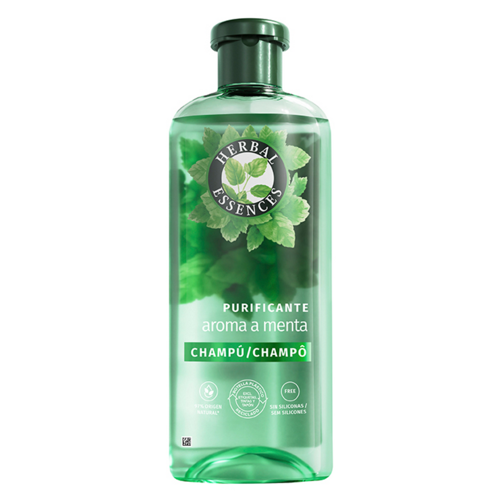 Reinigendes Shampoo mit Minzduft 350ml - Herbal Essences - 1