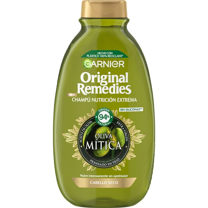 Extreme Nourishing Shampoo - Legendary Olive Oil - Original Remedies 400ml - Garnier - 1