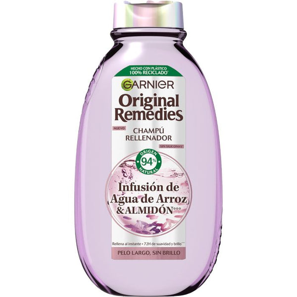 Reparaturshampoo mit Reiswasser und Stärke - Original Remedies 400ml - Garnier - 1