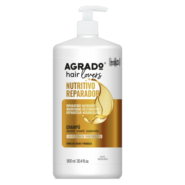 Nährendes Reparaturshampoo Hair Lovers 900ml - Agrado - 1
