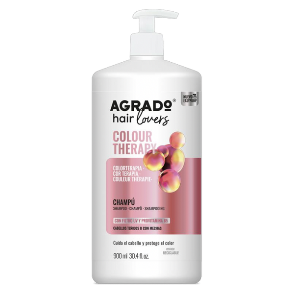Shampoo Hair Lovers Colour Therapy 900 ml - Agrado - 1