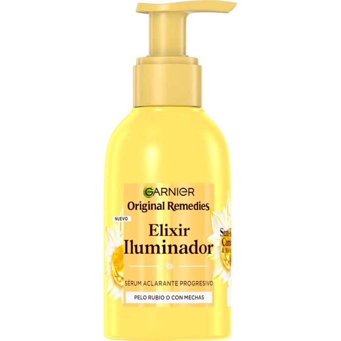 Progressives Aufhellungsserum Sun-kissed Kamille Blondes Haar - Original Remedies 120ml - Garnier - 1