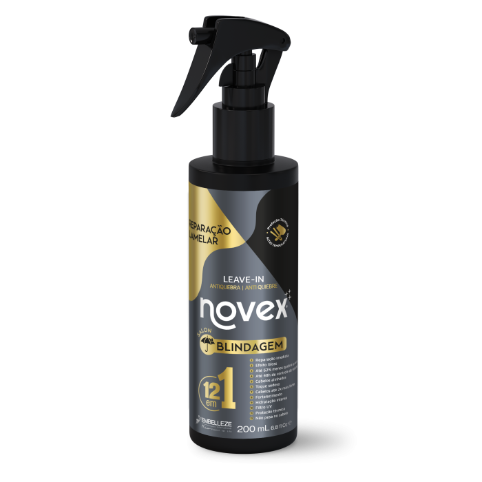 Nicht ausspülende Anti-Haarbruch-Behandlung 200 ml - Novex - 1