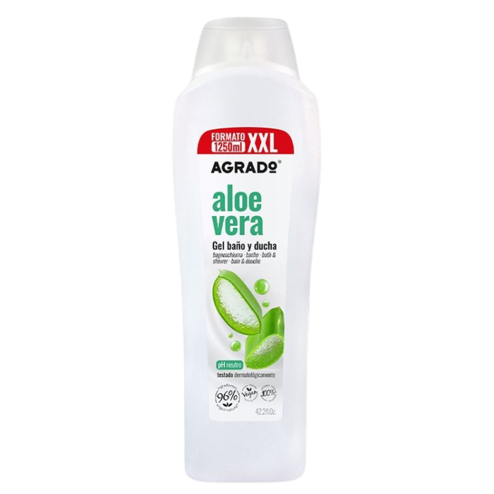Duschgel und Bad XXL Aloe Vera 1250 ml - Agrado - 1