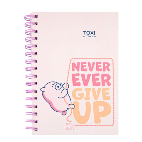 Mostropi - Cuaderno Never Ever Give Up - A5 - 80 hojas - Mostropi - 1