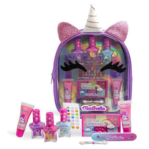 Little Unicorn Rucksack mit Make-up-Set - Martinelia - 1
