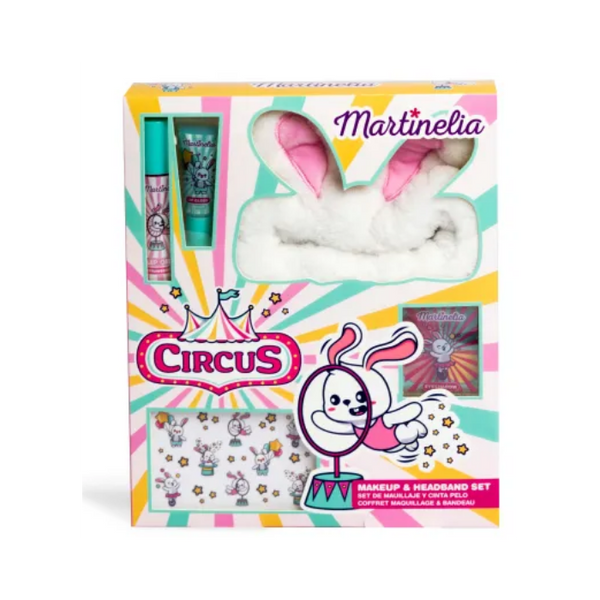 Zirkus Make-up-Set für Kinder und Haarreif - Martinelia - 1