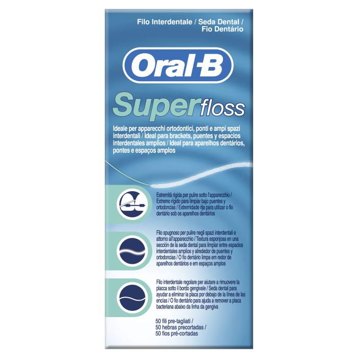 Super-Zahnseide für Zahnspangen - Oral-b - 1