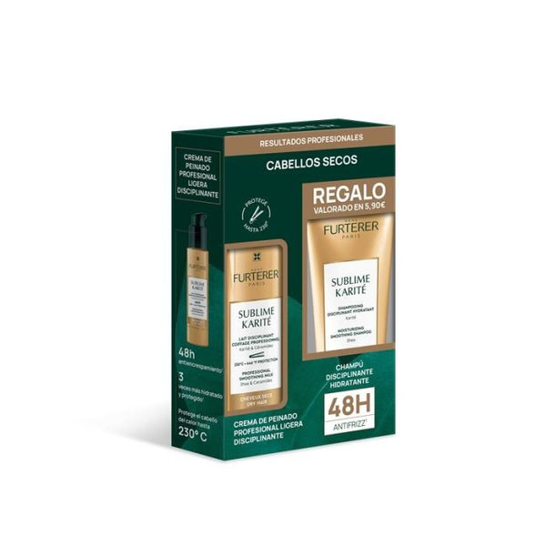 Rene Furterer - Sublime Karité - Crema Styling al Burro de Karité + Champú Disciplinante - Pack 150 ml - Rene Furterer - 1