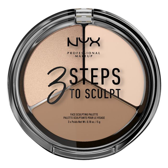 Gesichtskontur-Palette Steps to Sculpt - Nyx - 1