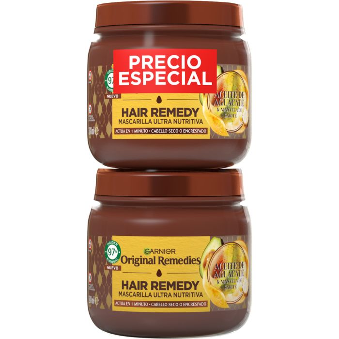 Avocado und Sheabutter Haarmaske - Garnier - 1