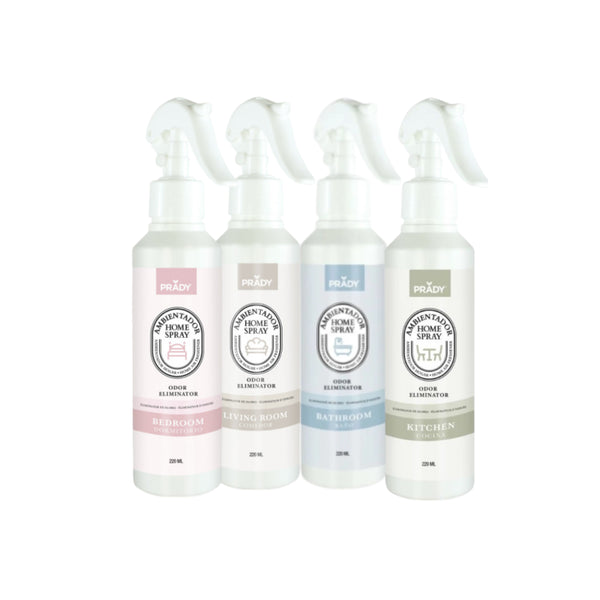 Raumspray Geruchsneutralisierer - 220 ml - Prady | Düfte für Bad, Küche, Wohnzimmer und Schlafzimmer - Prady - 1