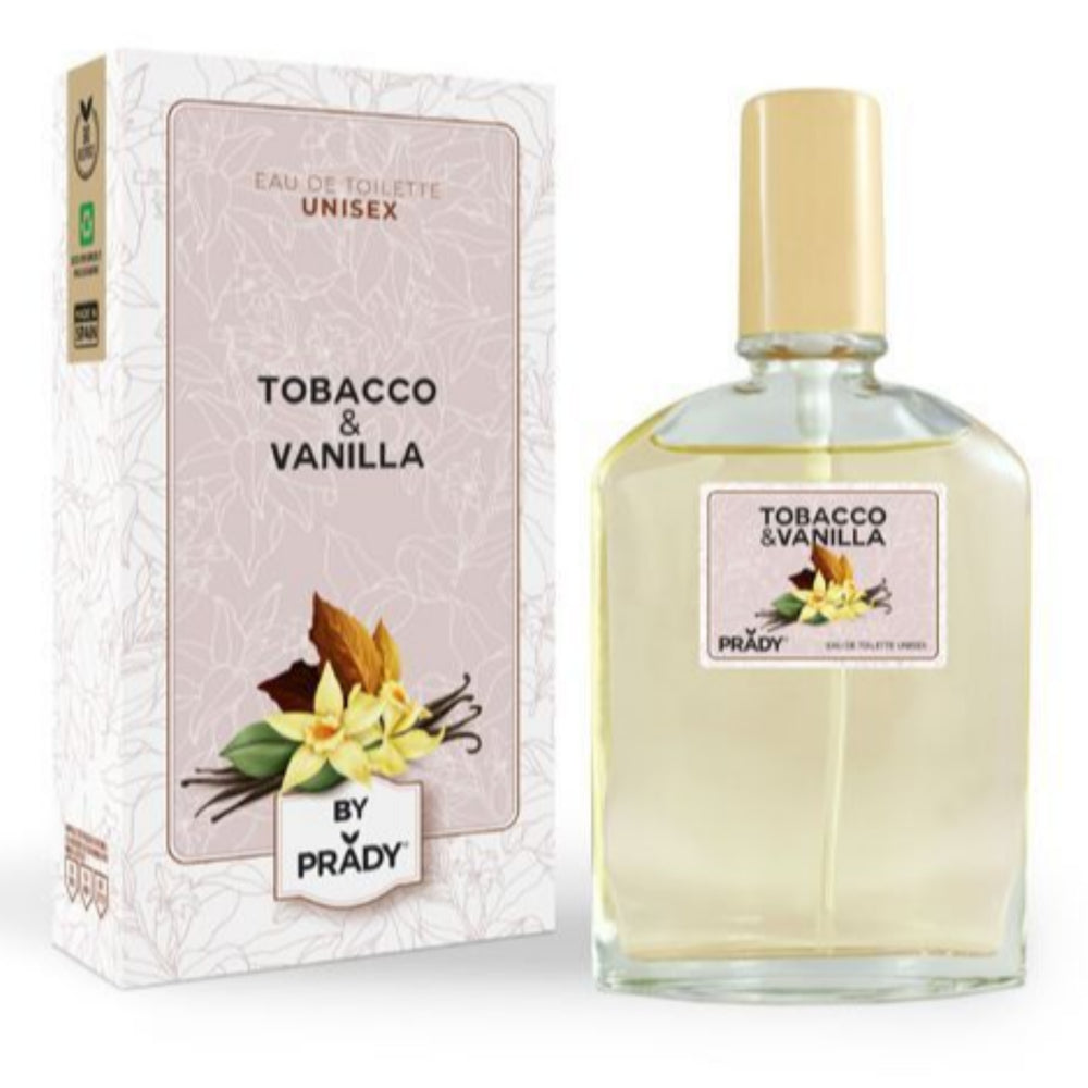 Eau de Toilette Tabak & Vanille 90ml - Unisex - Prady - 1