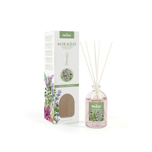 Raumduft Mikado 100ml - Prady : Wild Garden - 1