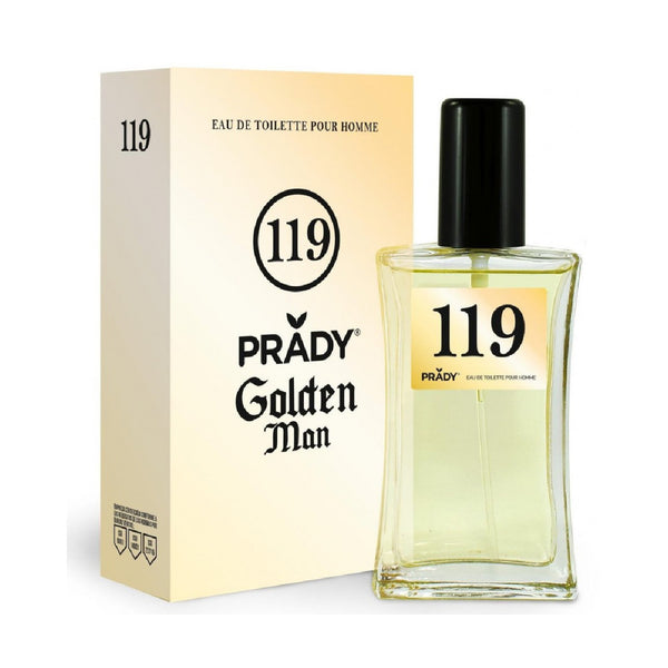 Golden Man Pour Homme Eau de Cologne 90ml - Prady - 1