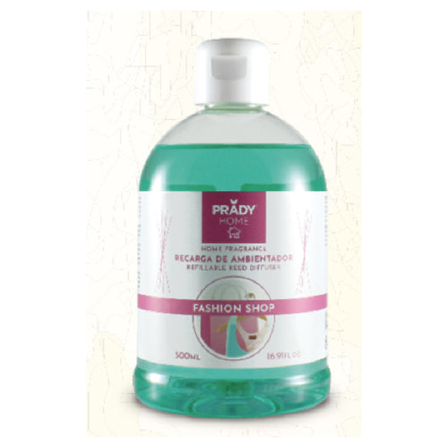 Nachfüllung Mikado - Prady - 500 ml | Raumduft im Sparformat für Diffusoren mit Stäbchen - Prady : Fashion Shop - 1