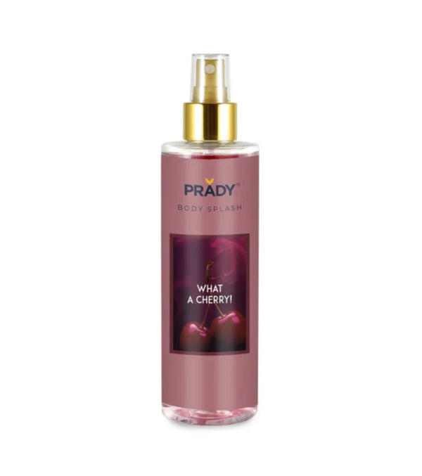 Glanzender Körperspray mit Aloe Vera 250ml - Prady : What a Cherry! - 1