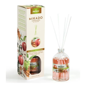 Raumduft Mikado 100ml - Prady : Canela y Manzana - 1