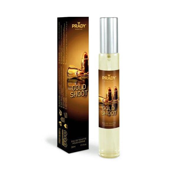 EAU DE TOILETTE GOLD SHOOT 33ml wird ins Deutsche übersetzt - Prady - 1