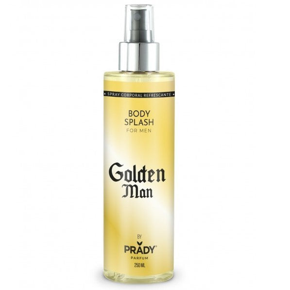 Glanzender Körperspray mit Aloe Vera 250ml - Prady : GOLDEN MAN - 1