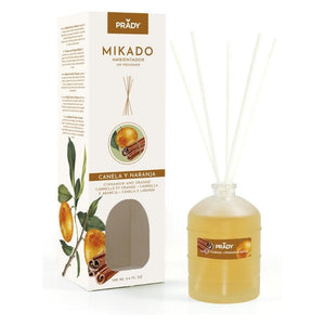 Raumduft Mikado 100ml - Prady : Canela y Naranja - 1