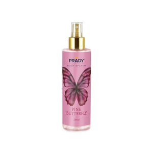 Glanzender Körperspray mit Aloe Vera 250ml - Prady : PINK BUTTERFLY - 1