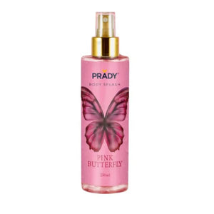 Glanzender Körperspray mit Aloe Vera 250ml - Prady : PINK BUTTERFLY - 1