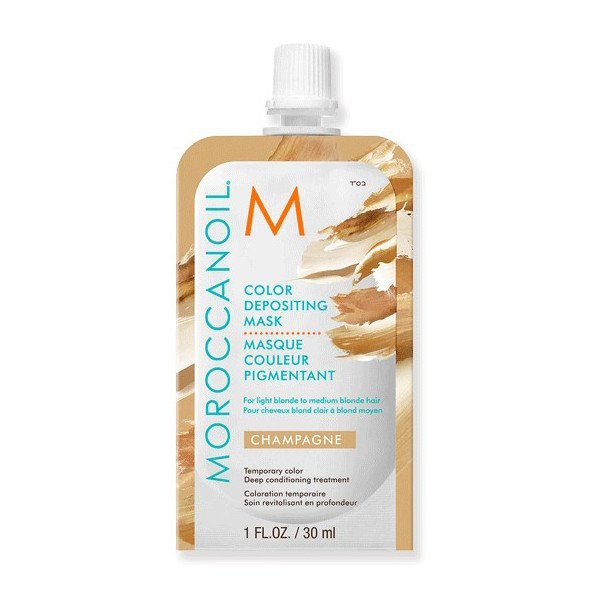 Champagnerfarbene Maske - Moroccanoil - 1