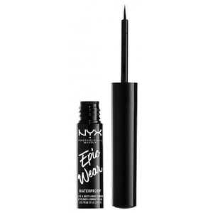 Epic Wear Semi-permanenter flüssiger Eyeliner – professionelles Make-up - Nyx - 1
